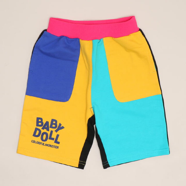 日本童裝 BDL 炫彩拼色短褲 80-140cm 男童款 夏季 PANTS