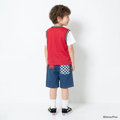 Japanese BDL x Disney parent-child print tops (80-150cm) for boys and girls (summer TOPS) 