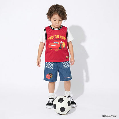 Japanese BDL x Disney parent-child print tops (80-150cm) for boys and girls (summer TOPS) 
