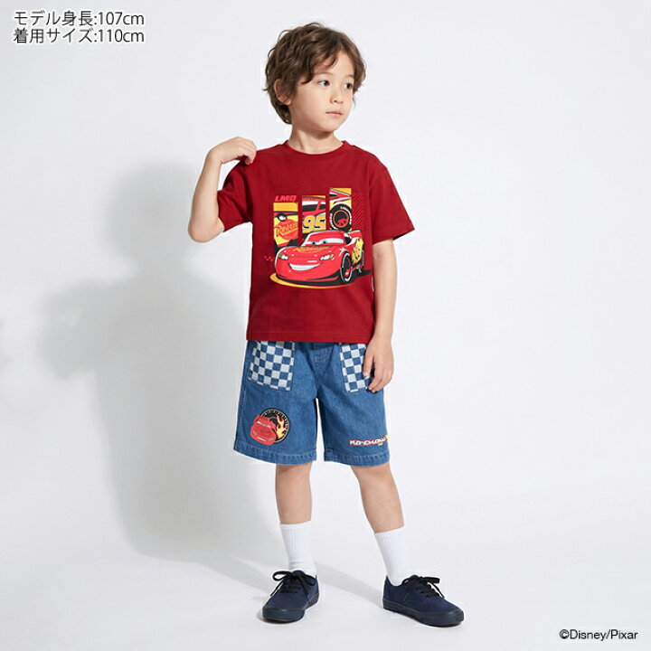 Japanese BDL x Disney parent-child print tops (80-150cm) for boys and girls (summer TOPS) 