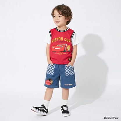 Japanese BDL x Disney parent-child print tops (80-150cm) for boys and girls (summer TOPS) 
