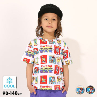 日本童裝 BDL x Disney 接觸冷感 ToyStory印花上衣 90-140cm 男童款 夏季 TOPS