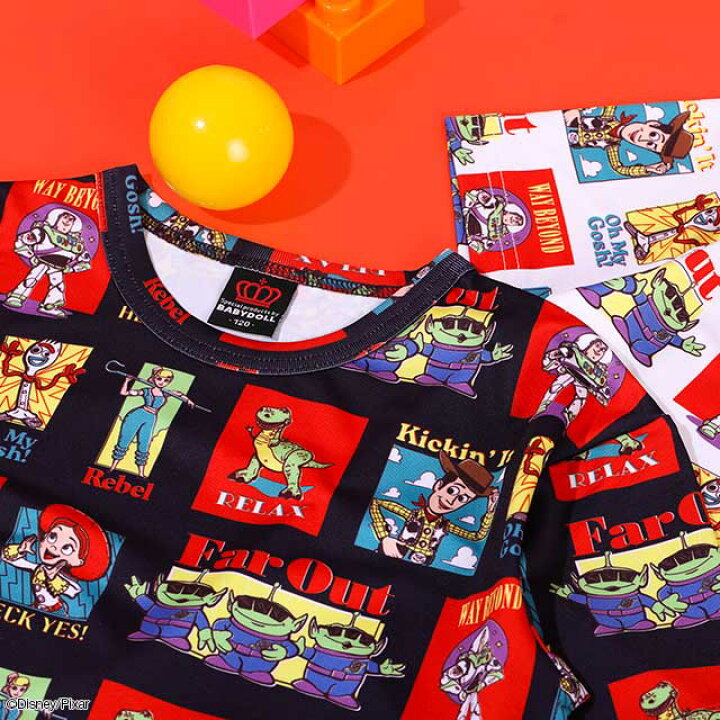 日本童裝 BDL x Disney 接觸冷感 ToyStory印花上衣 90-140cm 男童款 夏季 TOPS