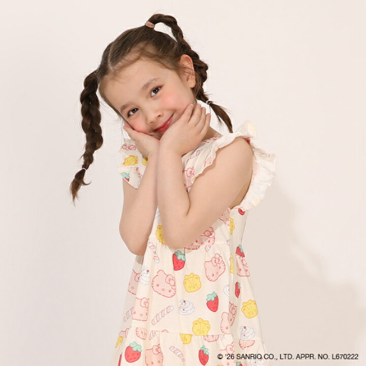 Japanese BDL x Disney parent-child print tops (80-150cm) for boys and girls (summer TOPS) 