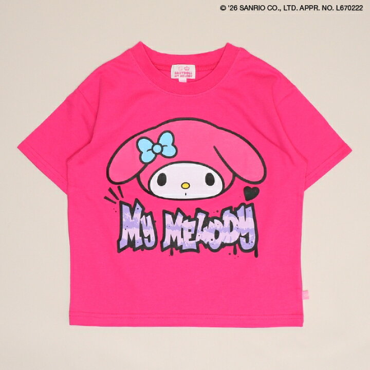 日本童裝 BDL x Sanrio 印花上衣 90-140cm 女童款 夏季 TOPS