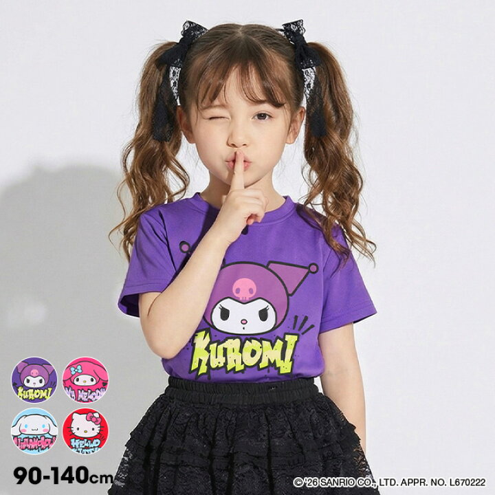 日本童裝 BDL x Sanrio 印花上衣 90-140cm 女童款 夏季 TOPS