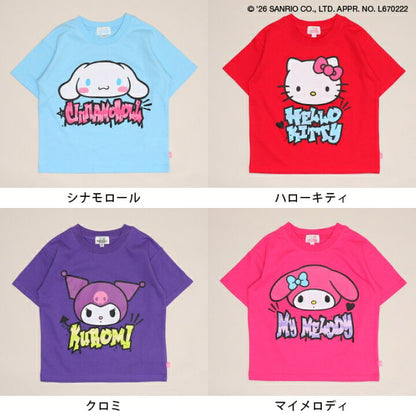 日本童裝 BDL x Sanrio 印花上衣 90-140cm 女童款 夏季 TOPS