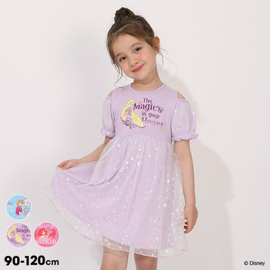 日本童裝 BDL x Disney 公主薄紗連身裙 90-120cm 女童款 夏季 DRESSES