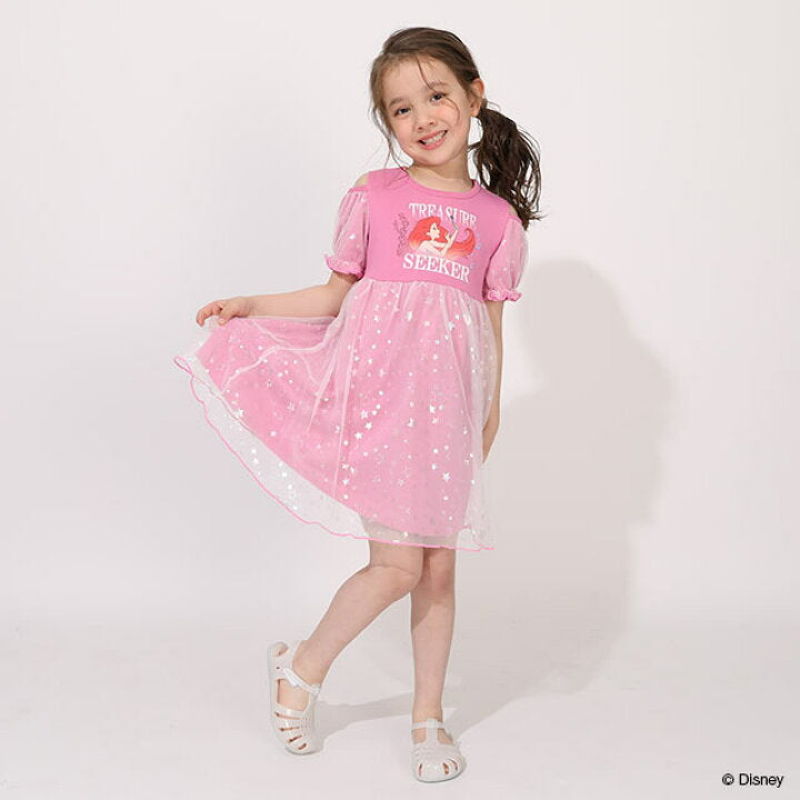 日本童裝 BDL x Disney 公主薄紗連身裙 90-120cm 女童款 夏季 DRESSES