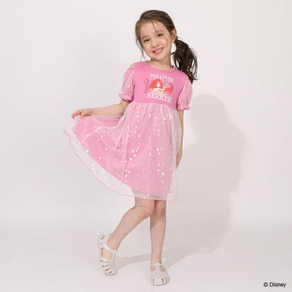 日本童裝 BDL x Disney 公主薄紗連身裙 90-120cm 女童款 夏季 DRESSES