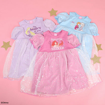 日本童裝 BDL x Disney 公主薄紗連身裙 90-120cm 女童款 夏季 DRESSES