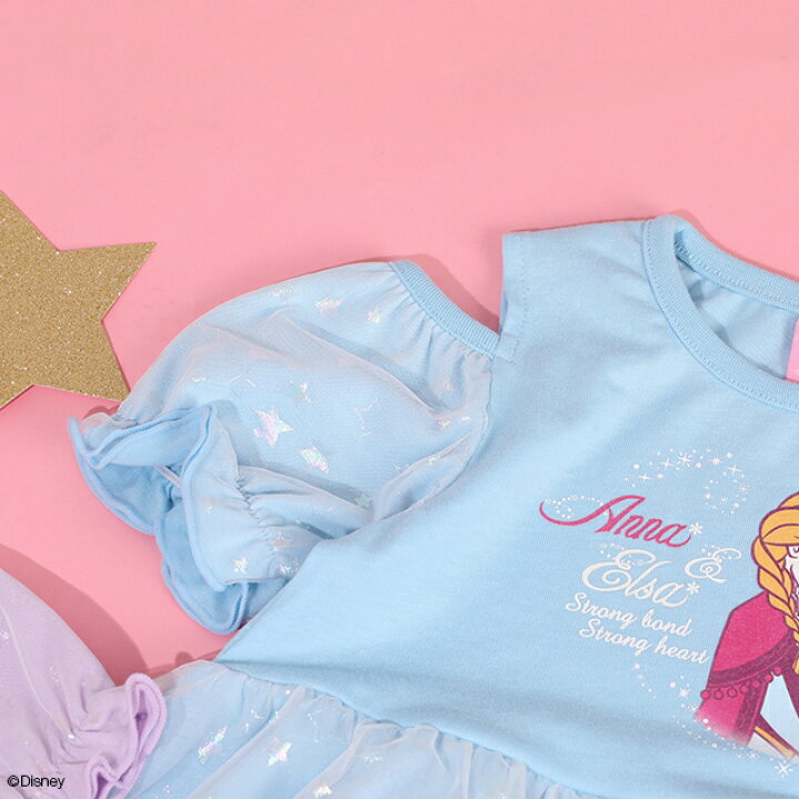 日本童裝 BDL x Disney 公主薄紗連身裙 90-120cm 女童款 夏季 DRESSES
