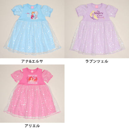 日本童裝 BDL x Disney 公主薄紗連身裙 90-120cm 女童款 夏季 DRESSES