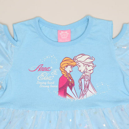 日本童裝 BDL x Disney 公主薄紗連身裙 90-120cm 女童款 夏季 DRESSES