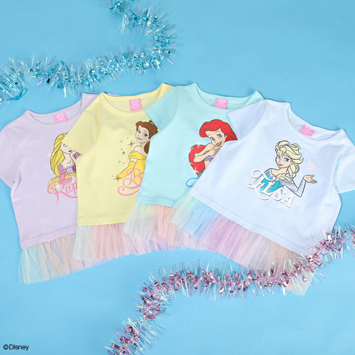 Japanese BDL x Disney parent-child print tops (80-150cm) for boys and girls (summer TOPS) 
