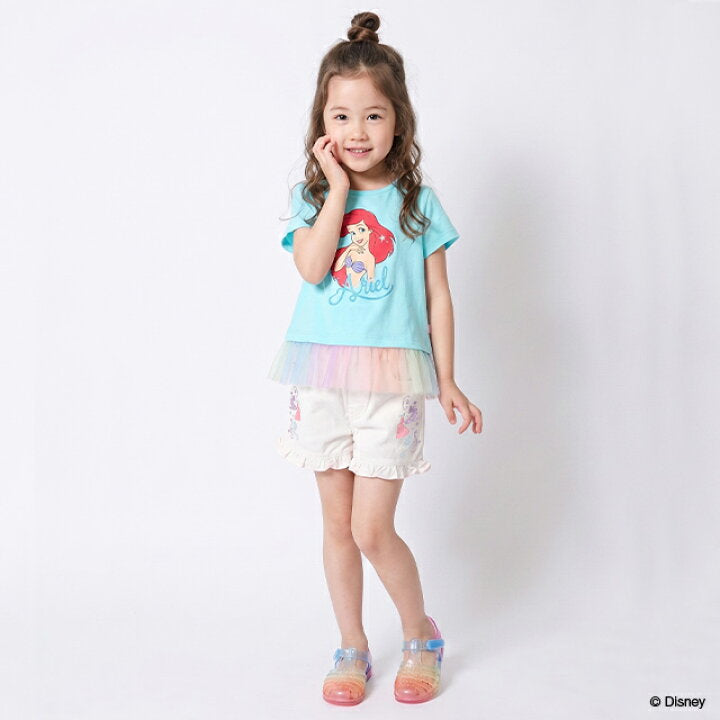 Japanese BDL x Disney parent-child print tops (80-150cm) for boys and girls (summer TOPS) 