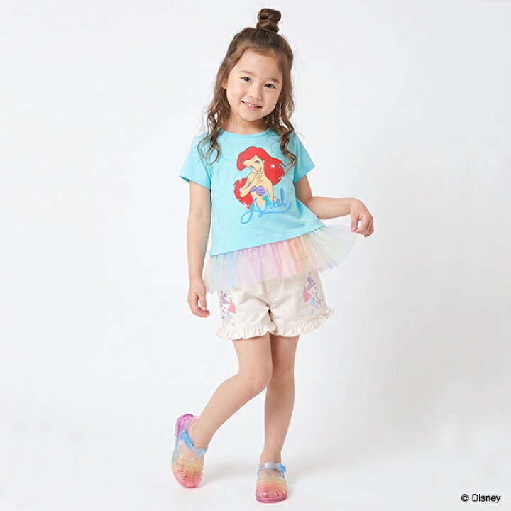 Japanese BDL x Disney parent-child print tops (80-150cm) for boys and girls (summer TOPS) 