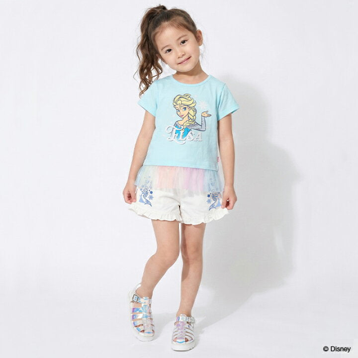Japanese BDL x Disney parent-child print tops (80-150cm) for boys and girls (summer TOPS) 
