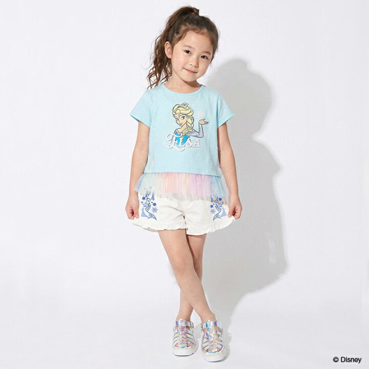 Japanese BDL x Disney parent-child print tops (80-150cm) for boys and girls (summer TOPS) 