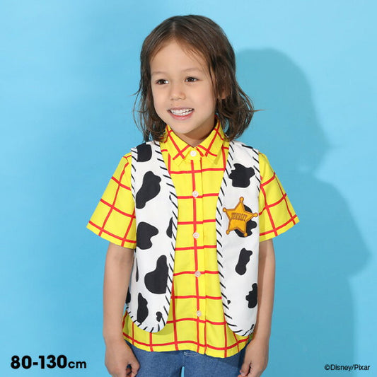 日本童裝 BDL x Disney ToyStory胡迪背心上衣兩件套裝 80-130cm 男童款 夏季 TOPS