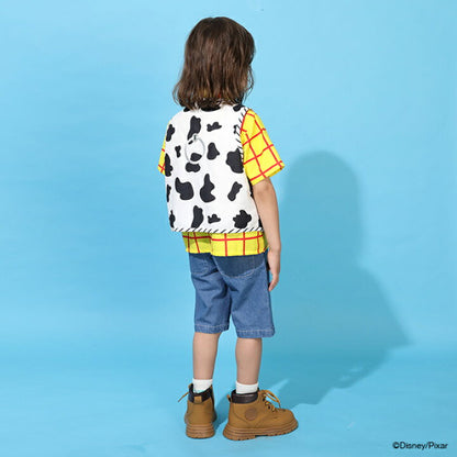 Japanese BDL x Disney parent-child print tops (80-150cm) for boys and girls (summer TOPS) 