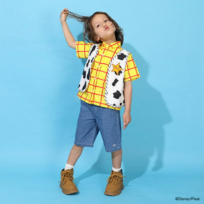 Japanese BDL x Disney parent-child print tops (80-150cm) for boys and girls (summer TOPS) 