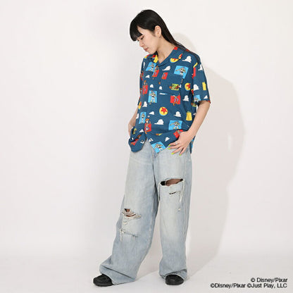 Japanese BDL x Disney parent-child print tops (80-150cm) for boys and girls (summer TOPS) 
