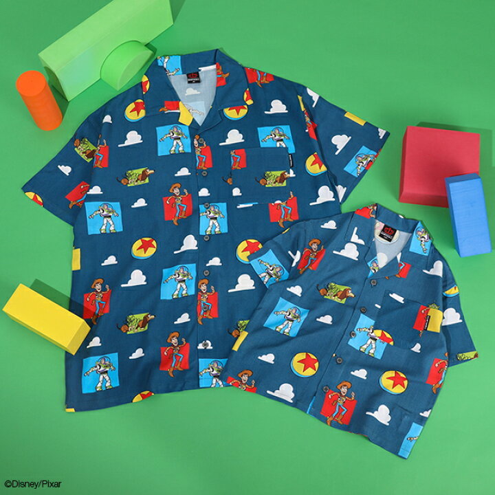 Japanese BDL x Disney parent-child print tops (80-150cm) for boys and girls (summer TOPS) 
