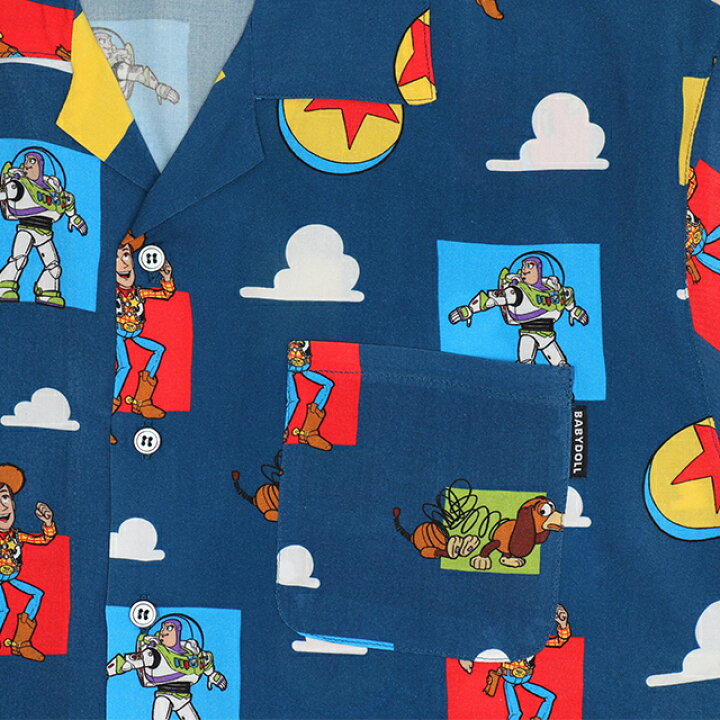 Japanese BDL x Disney parent-child print tops (80-150cm) for boys and girls (summer TOPS) 