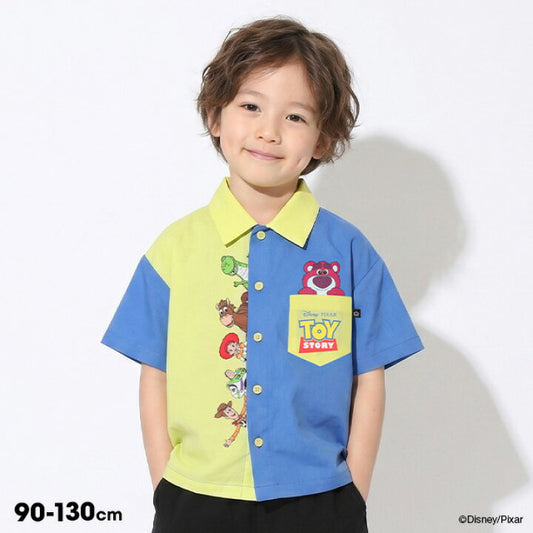 日本童裝 BDL x Disney ToyStory 襯衫 90-130cm 男童款 夏季 TOPS