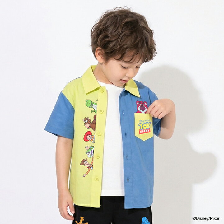 日本童裝 BDL x Disney ToyStory 襯衫 90-130cm 男童款 夏季 TOPS