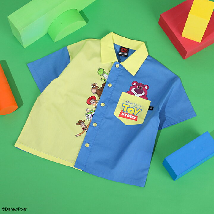 日本童裝 BDL x Disney ToyStory 襯衫 90-130cm 男童款 夏季 TOPS