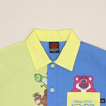 日本童裝 BDL x Disney ToyStory 襯衫 90-130cm 男童款 夏季 TOPS
