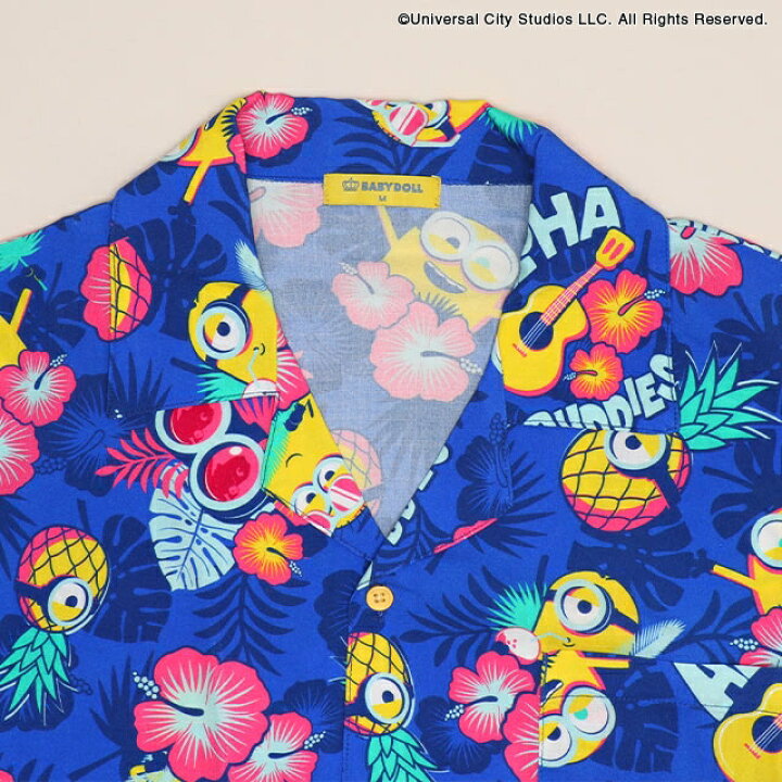 日本童裝 BDL x minions 親子裝 襯衫 S-XL 大人款 男童款/女童款 夏季 TOPS