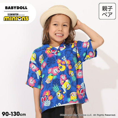 日本童裝 BDL x minions 親子裝 襯衫 90-130cm 男童款/女童款 夏季 TOPS