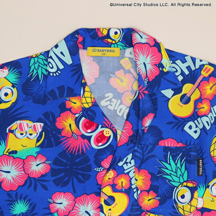 日本童裝 BDL x minions 親子裝 襯衫 90-130cm 男童款/女童款 夏季 TOPS