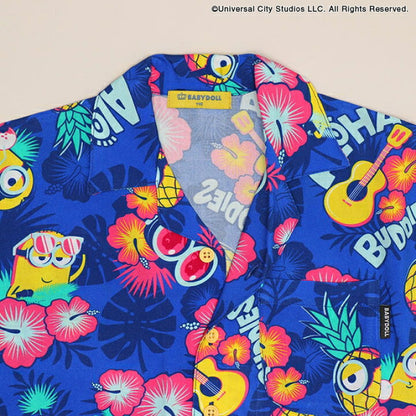日本童裝 BDL x minions 親子裝 襯衫 90-130cm 男童款/女童款 夏季 TOPS