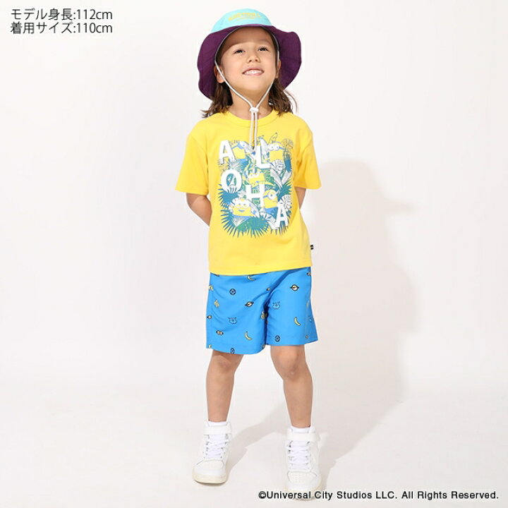 日本童裝 BDL x minions 水陸兩用 沙灘褲 90-140cm 男童款 PANTS 夏季 夏日玩水泳衣特輯