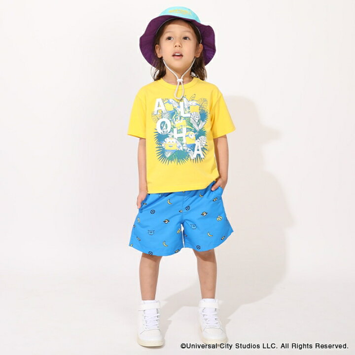 日本童裝 BDL x minions 水陸兩用 沙灘褲 90-140cm 男童款 PANTS 夏季 夏日玩水泳衣特輯