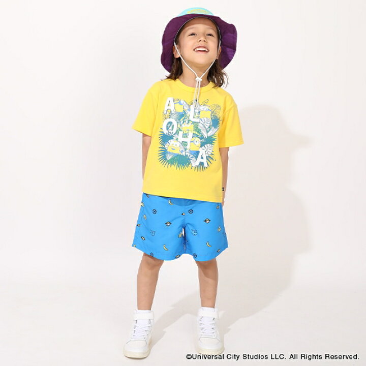 日本童裝 BDL x minions 親子裝 遇水變色 魔法印花上衣 90-140cm  男童款/女童款 夏季 TOPS