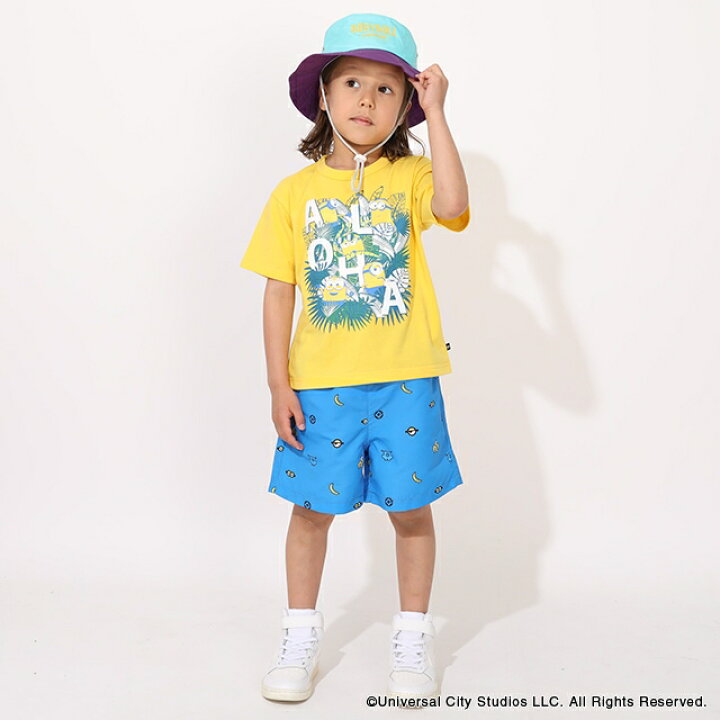 日本童裝 BDL x minions 親子裝 遇水變色 魔法印花上衣 90-140cm  男童款/女童款 夏季 TOPS