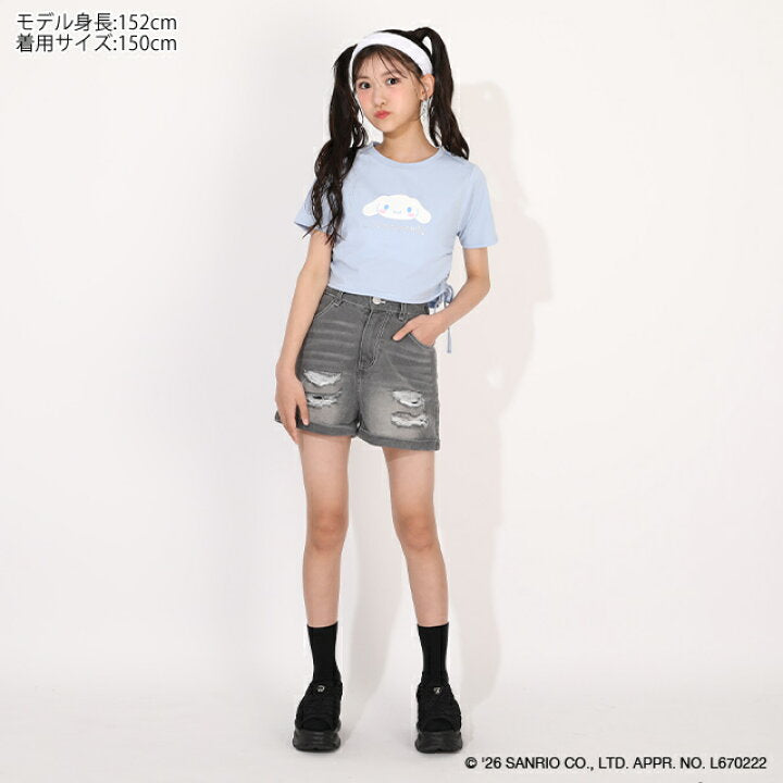 Japanese BDL x Disney parent-child print tops (80-150cm) for boys and girls (summer TOPS) 