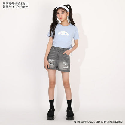 Japanese BDL x Disney parent-child print tops (80-150cm) for boys and girls (summer TOPS) 
