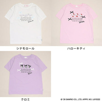 日本童裝 BDL x Sanrio 印花上衣 120-160cm 女童款 夏季 TOPS