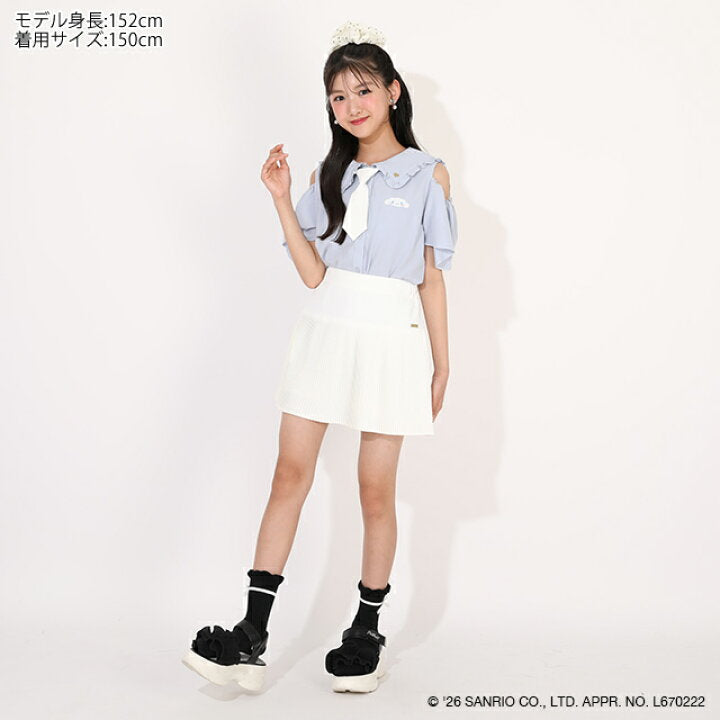 日本童裝 BDL x Sanrio 水手領襯衫上衣 120-160cm 女童款 夏季 TOPS