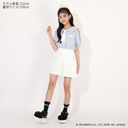 日本童裝 BDL x Sanrio 水手領襯衫上衣 120-160cm 女童款 夏季 TOPS