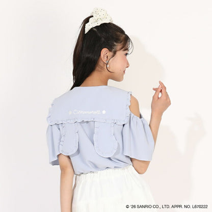 日本童裝 BDL x Sanrio 水手領襯衫上衣 120-160cm 女童款 夏季 TOPS