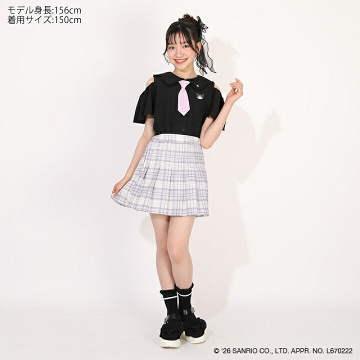 日本童裝 BDL x Sanrio 水手領襯衫上衣 120-160cm 女童款 夏季 TOPS