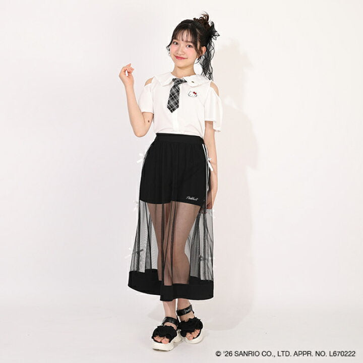 日本童裝 BDL x Sanrio 水手領襯衫上衣 120-160cm 女童款 夏季 TOPS