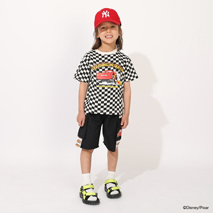 日本童裝 BDL x DIsney Cars印花上衣 90-130cm 男童款 夏季 TOPS